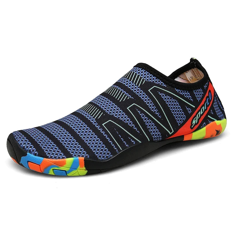 Unisex Water Shoes - Sea and Travel — Dark Blue