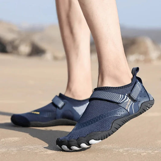 Unisex Water Shoes - Natural Stride - Travel and Vacation Accessory — Blue