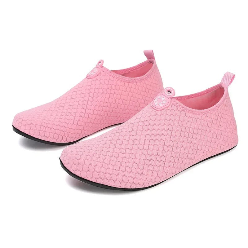 Unisex Water Shoes - Sole - Beach Travel Accessory — Pink