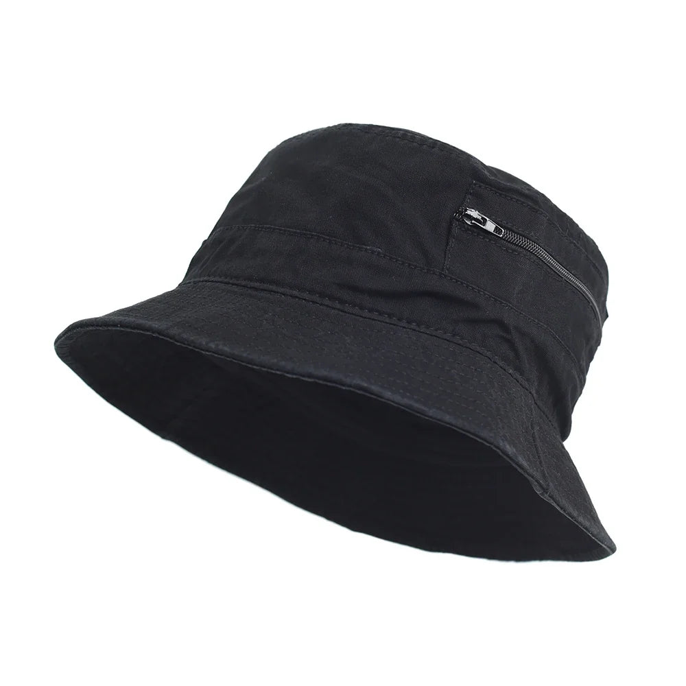 Unisex bucket hat — Black