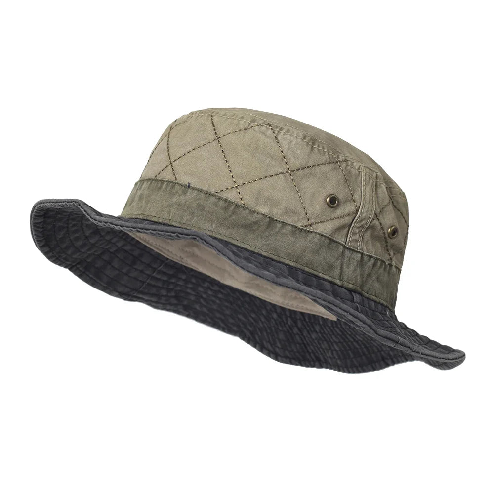 Casual summer bucket hat for fishing and hunting — product view