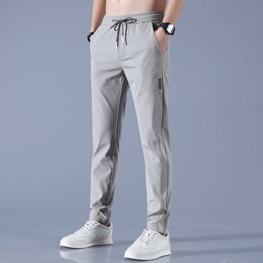 Men's Sport Comfort Pants Technical Fabric — Grey