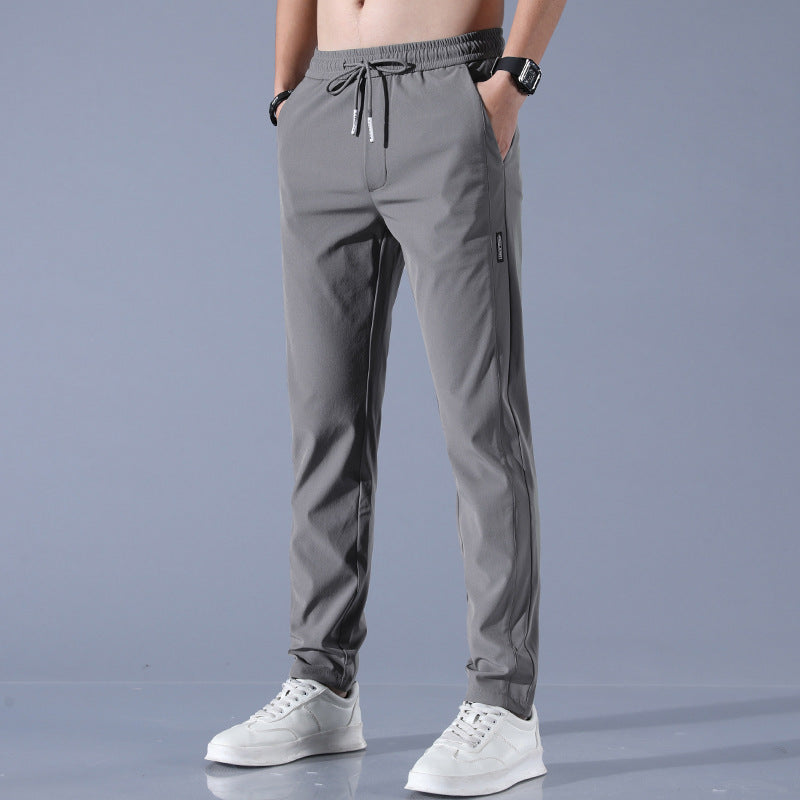 Men's Sport Comfort Pants Technical Fabric — Dark Grey