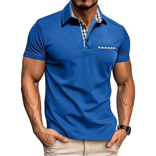 Classic Fit Polo Shirt — Blue