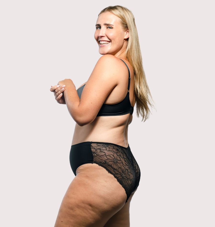 Floral Print Menstrual Panties Period — product view