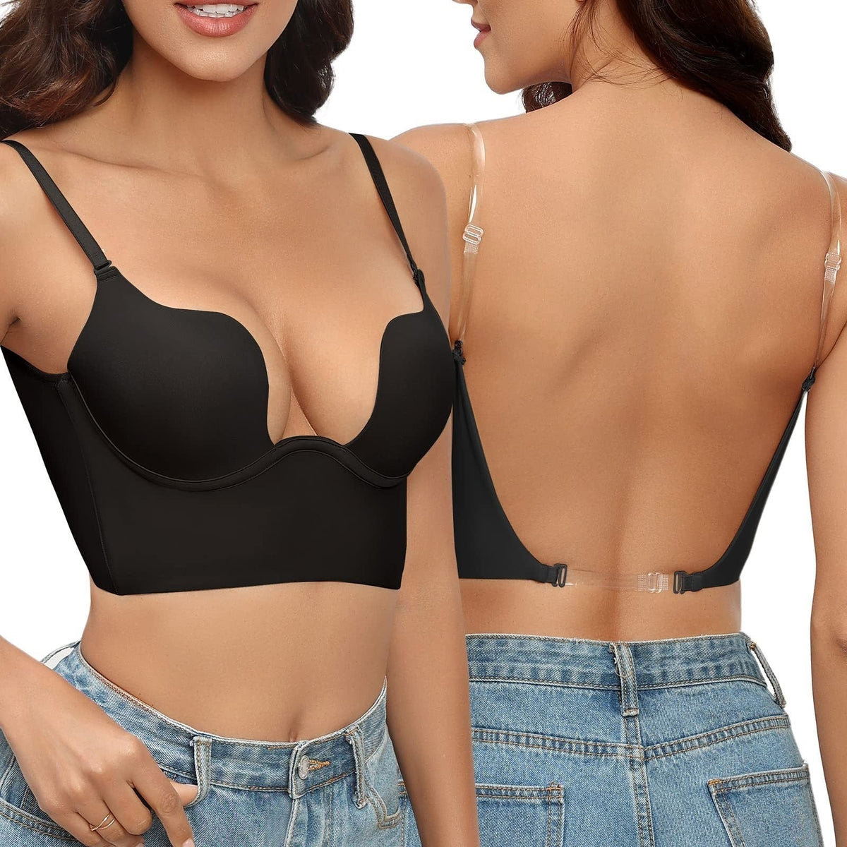 Women's Backless Sculpting Body with Neckline — image 7