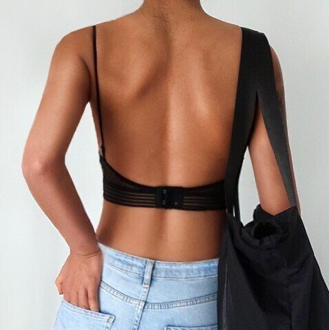 Open Back Wireless Bralette