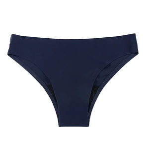 Lace Absorbent Menstrual Panties for Periods — Dark Blue