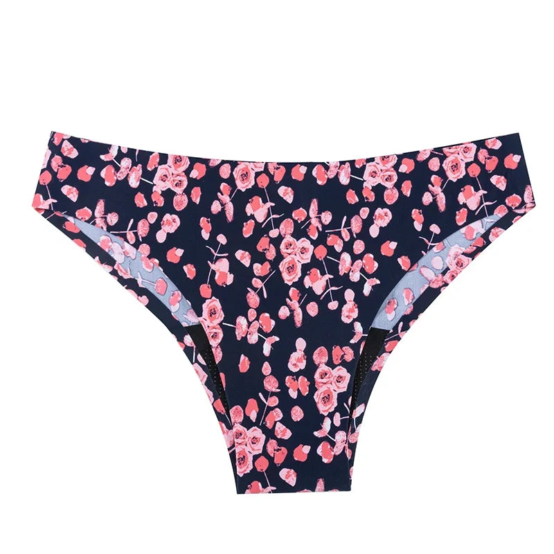Periodenslip für Damen mit Spitzendetails, 1 Stück — Rosa