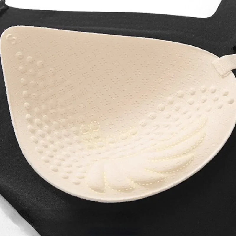 Invisible Backless Women's Bra – Convertible Straps — Black