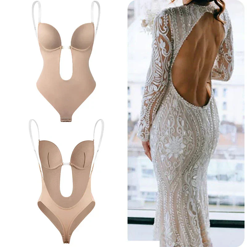 Sculpting Backless Bodysuit