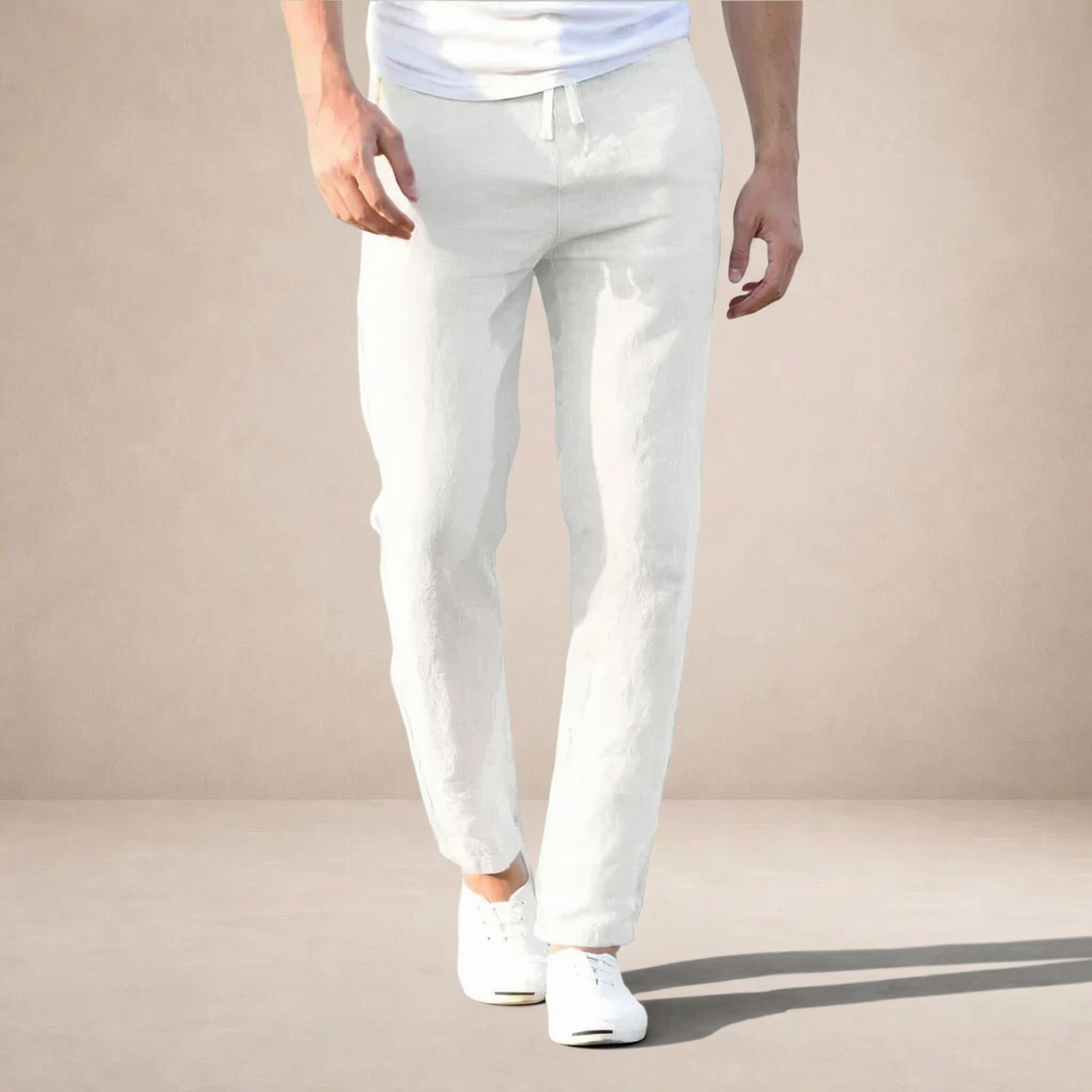 Men's Pants – Three-Colour Range — White