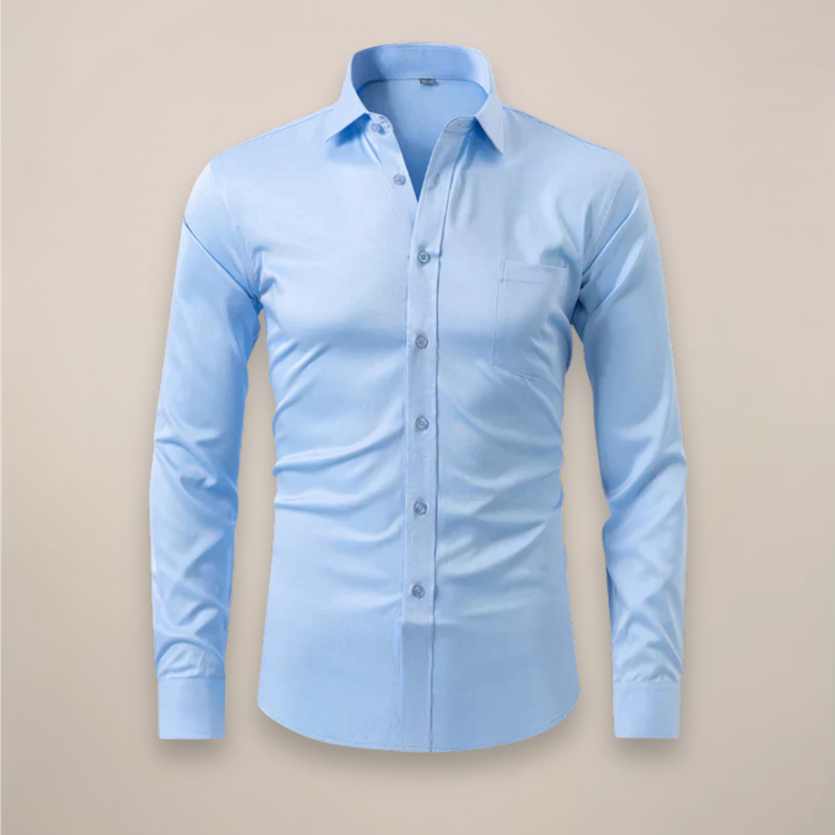 Men's Shirt with Classic Collar — product view