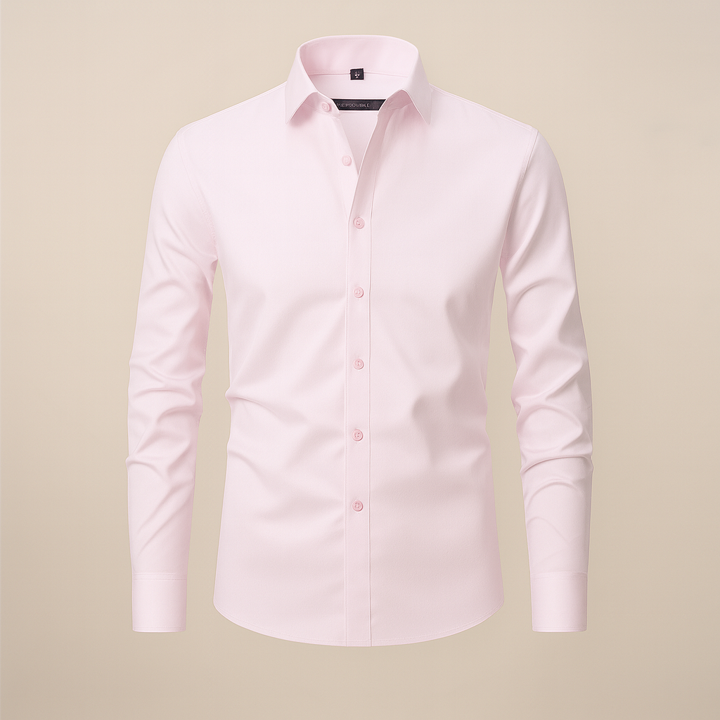 Men's Shirt with Classic Collar — product view