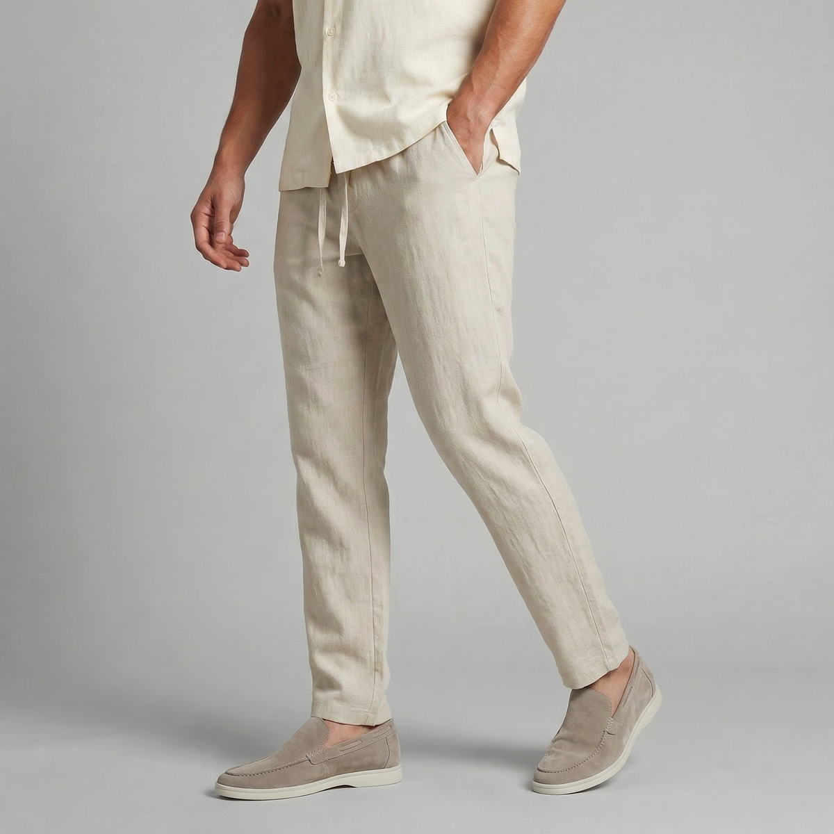 Men's Pants – Six-Colour Range — Cream