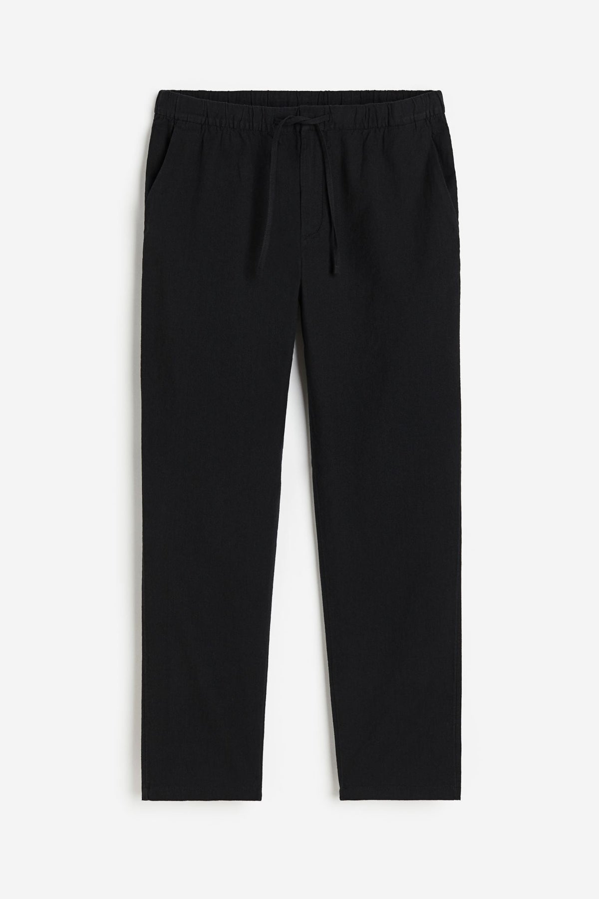 Men's Relaxed Fit Pants — Black
