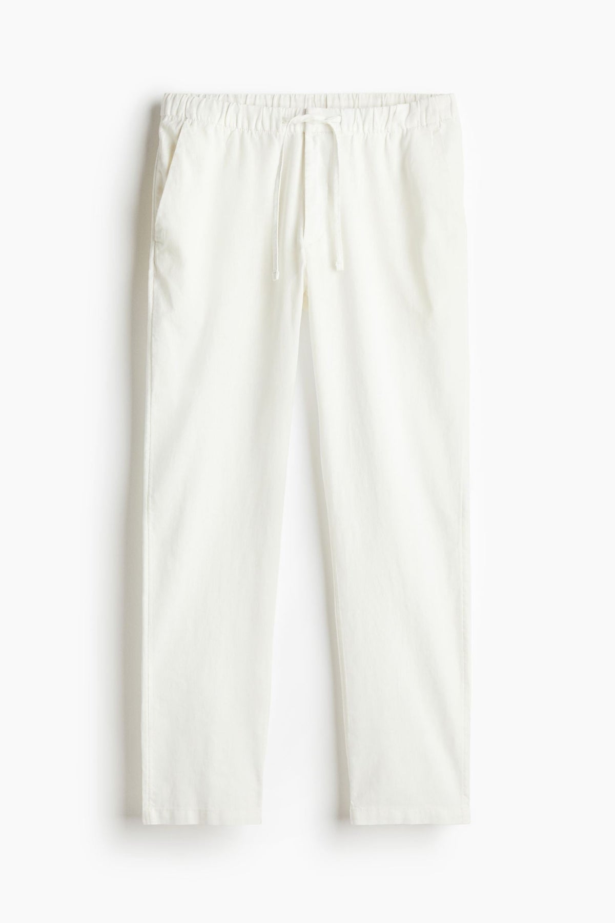Men's Relaxed Fit Pants — White