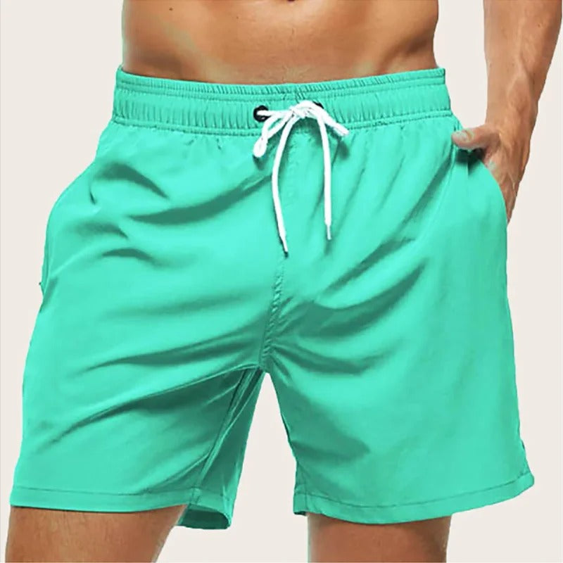 Men's Performance Swimsuit — Light Green
