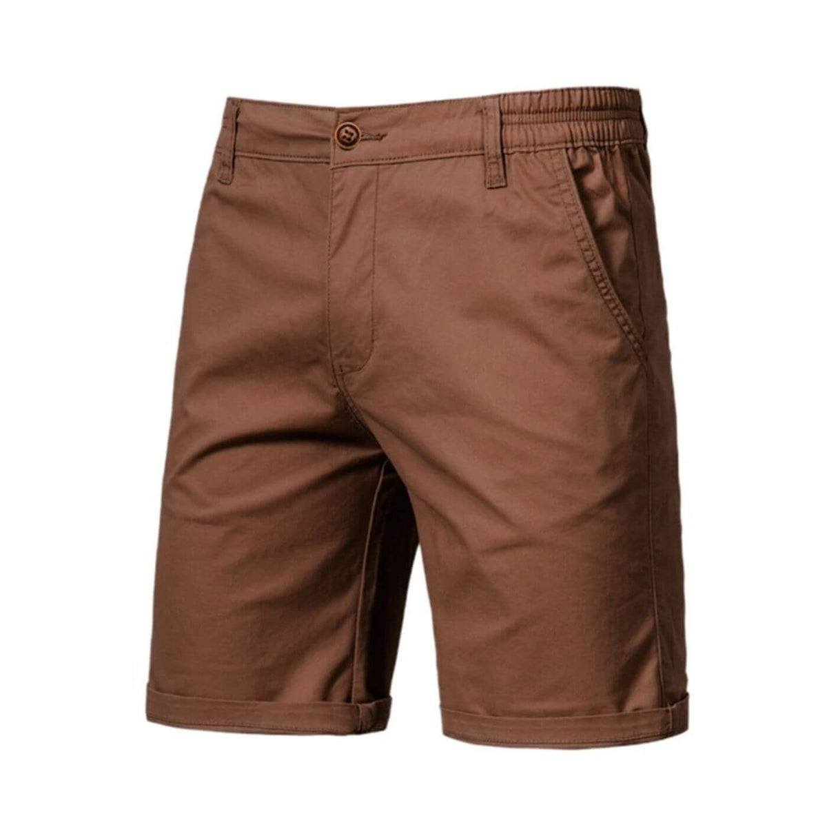 Men's Bermuda Comfortable Fit — Brown