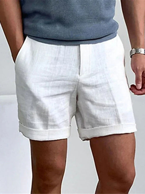 Bermuda Men’s Relaxed Style — White