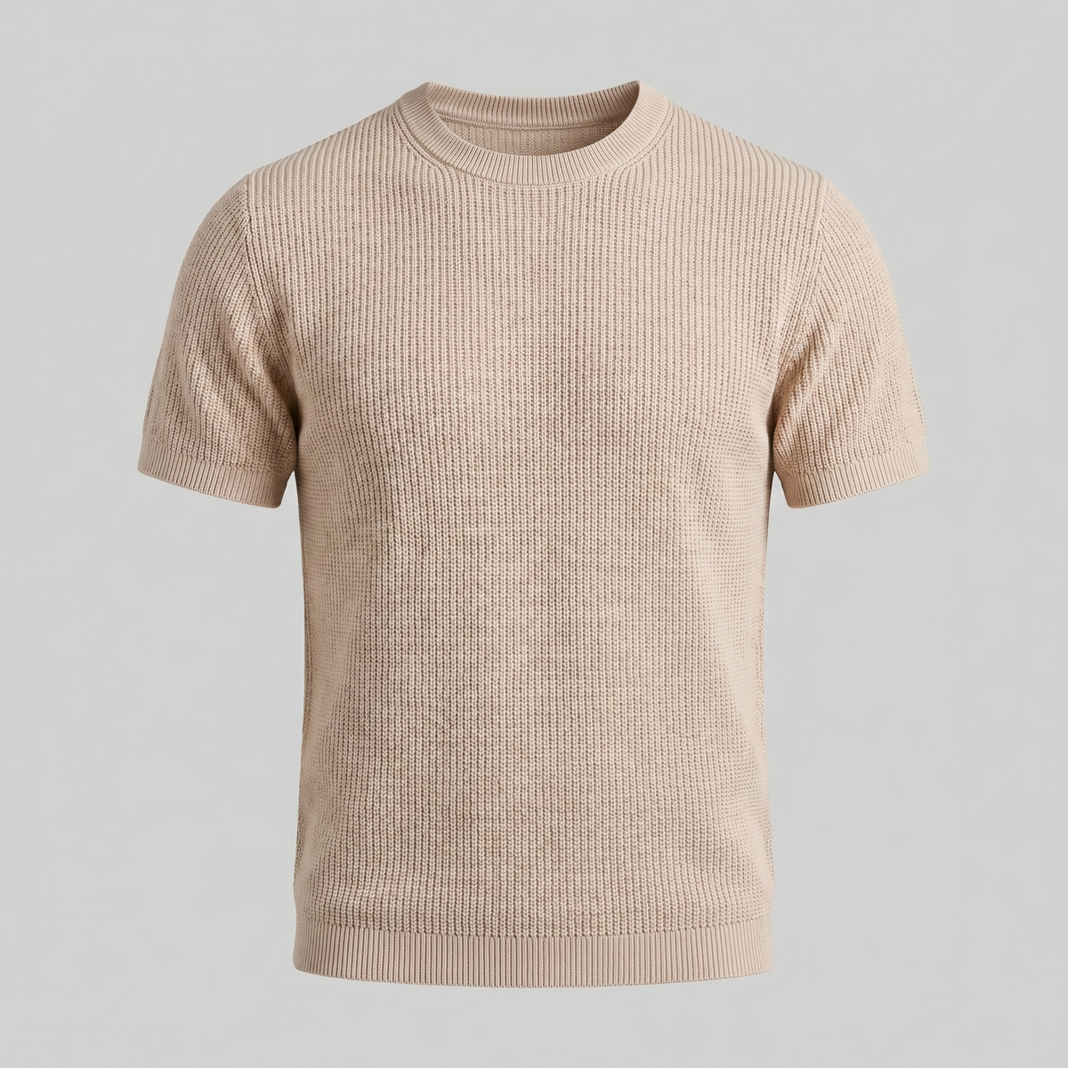 Men's Knit Pullover T-shirt — product view