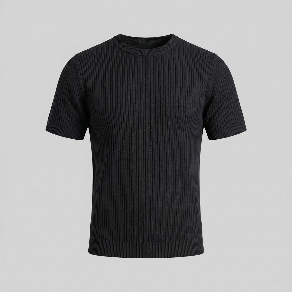 Men's Knit Pullover T-shirt — product view