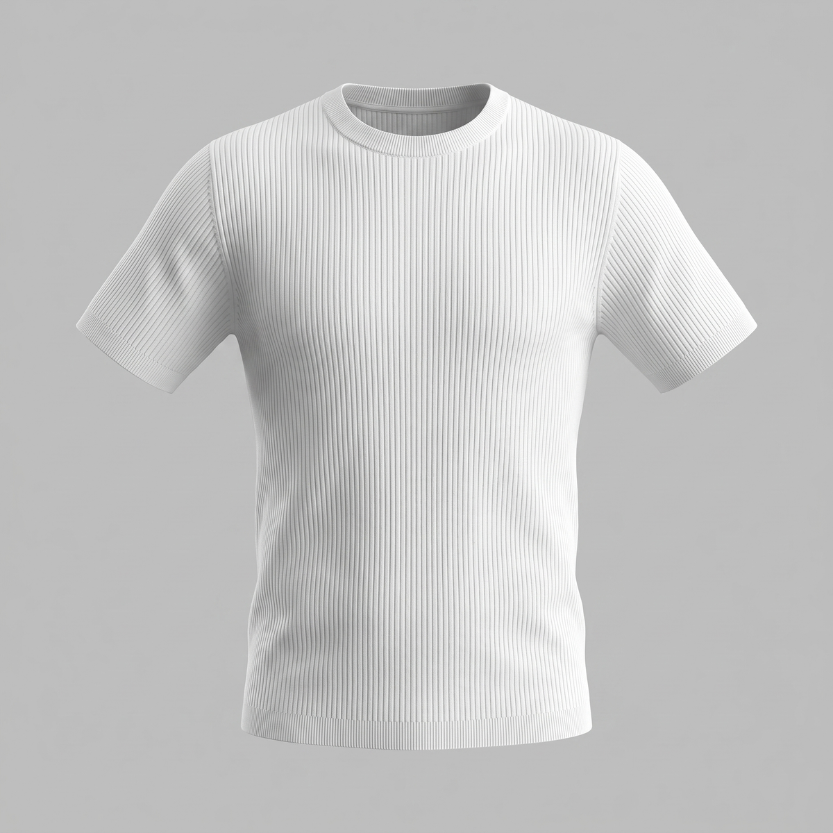 Men's Knit Pullover T-shirt — product view