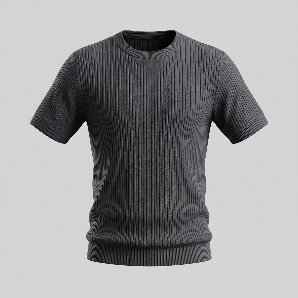 Men's Knit Pullover T-shirt — product view