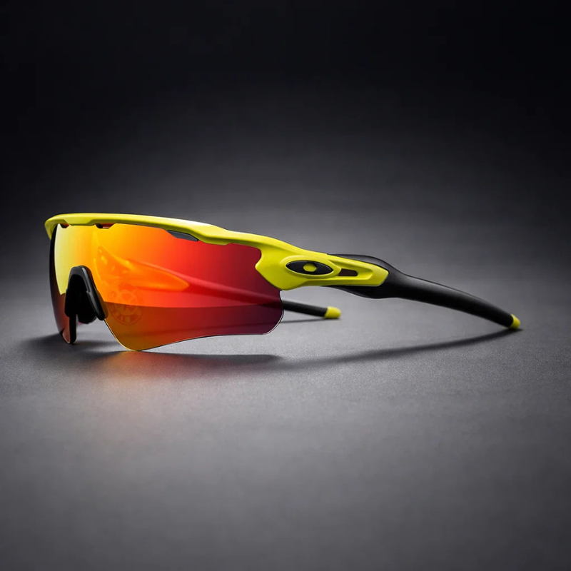 Sports Sunglasses — Yellow/Orange