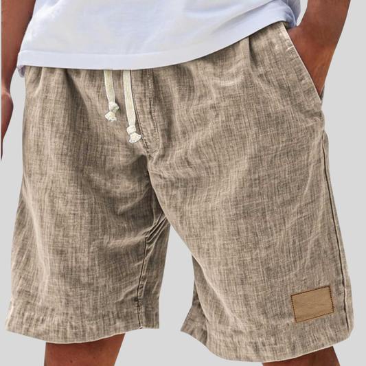 Men's Beach Shorts — Khaki
