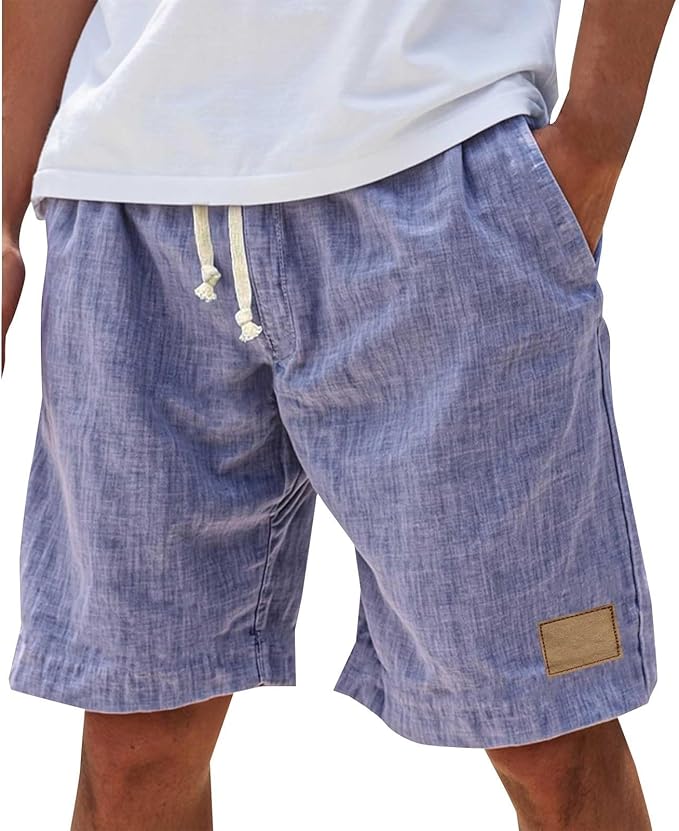 Men's Beach Shorts — Purple
