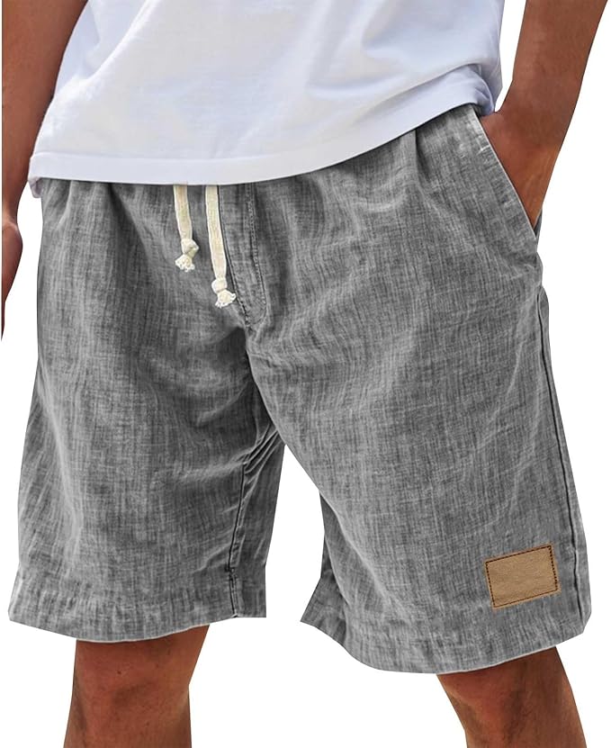 Men's Beach Shorts — Grey