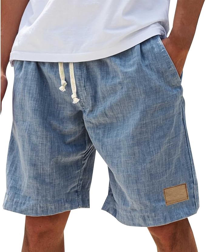 Men's Beach Shorts — Blue