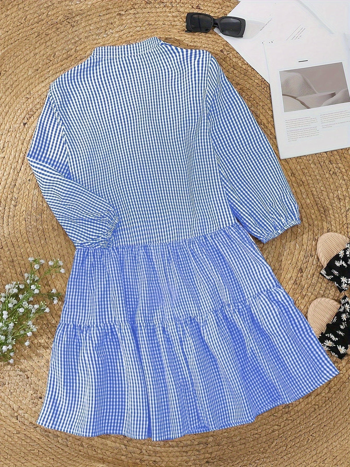 Short Ruffled Dress — product view