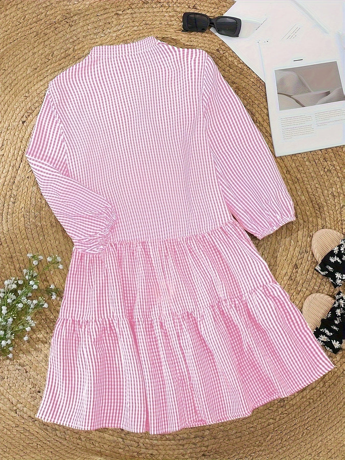 Short Ruffled Dress — product view
