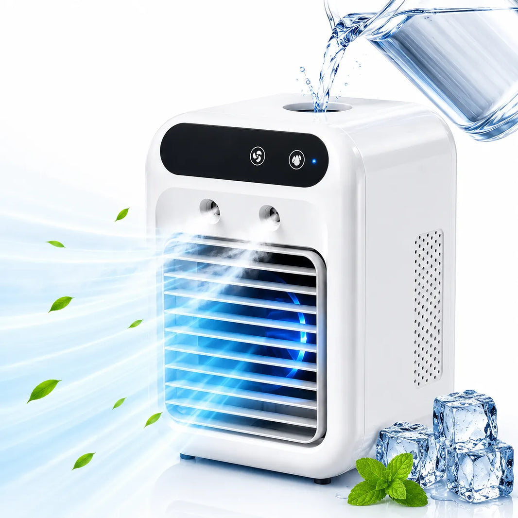 Rechargeable USB Portable Air Cooler with 500 ml Mist Spray