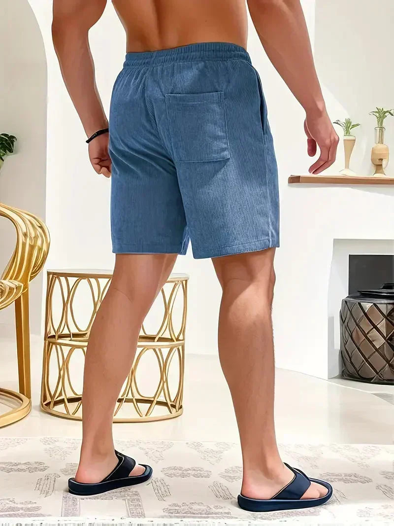 Men's Ribbed Shorts — product view