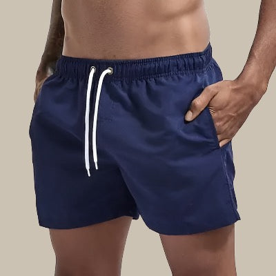 Men's Swimming Shorts — Dark Blue