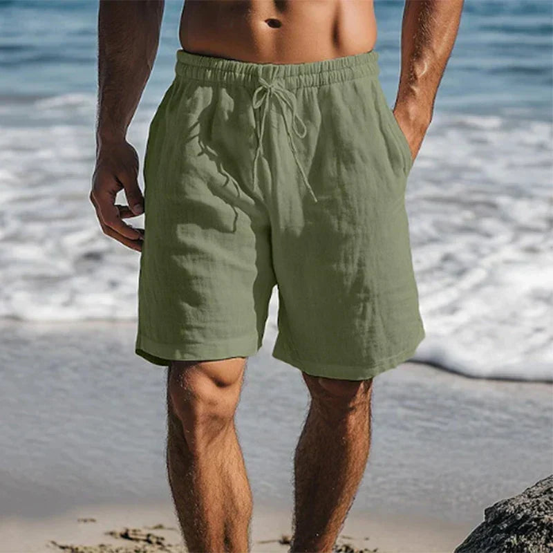 Men's Casual Shorts — Dark Green