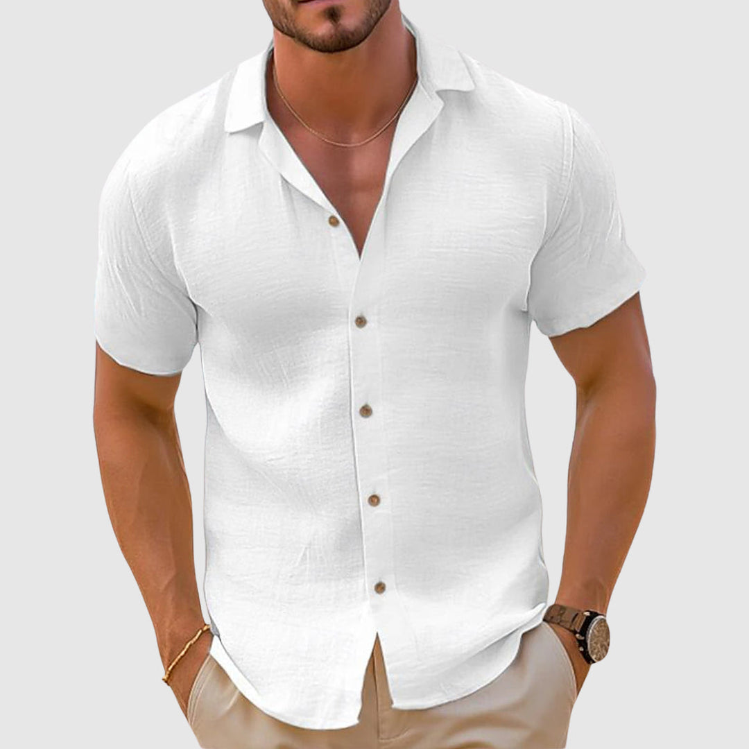 Casual Cut Shirt — White