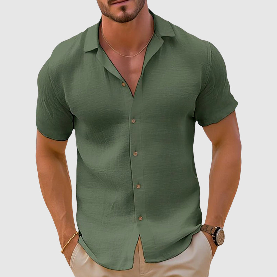Casual Cut Shirt — Green