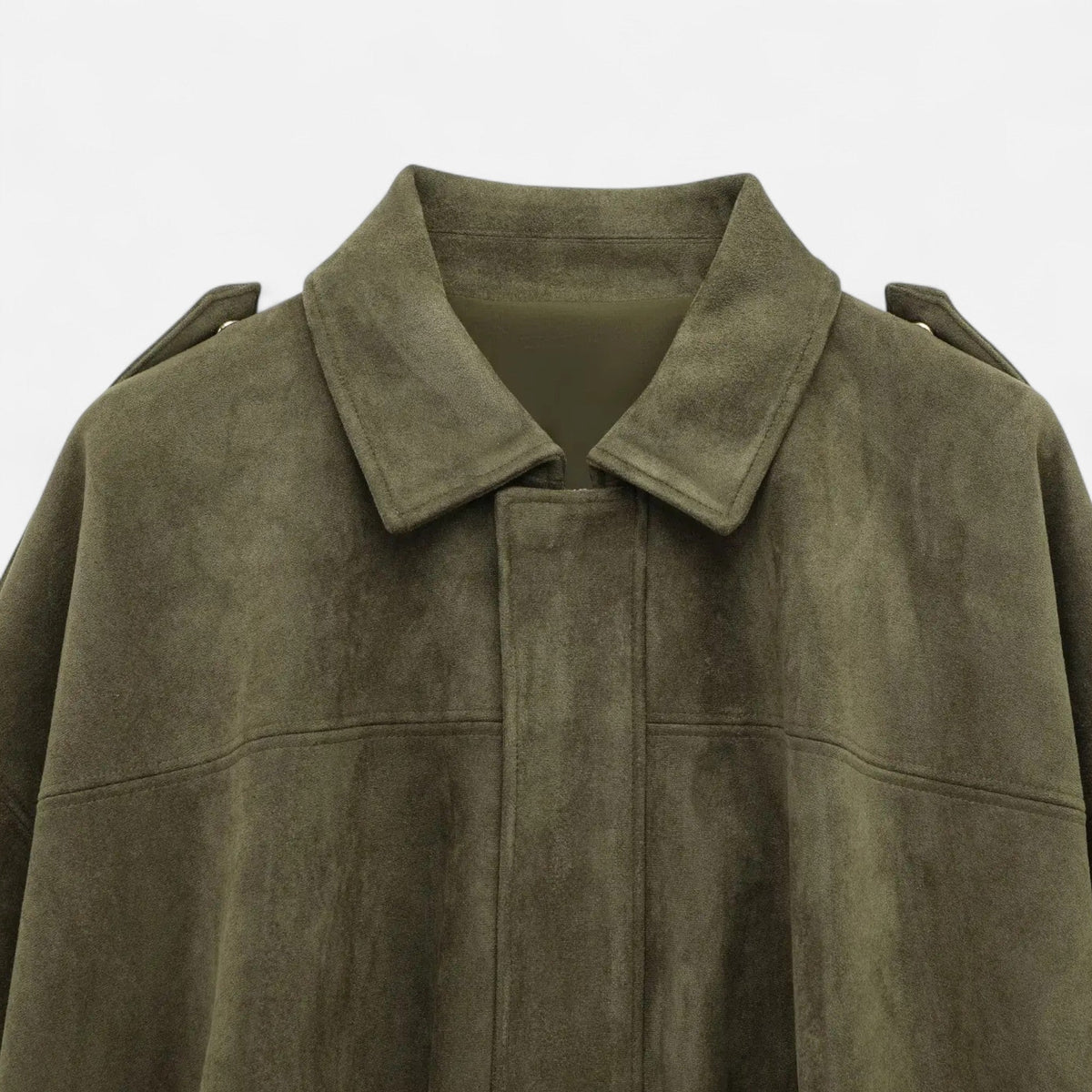 Vintage Zip-Up Bomber Jacket for Women — product view