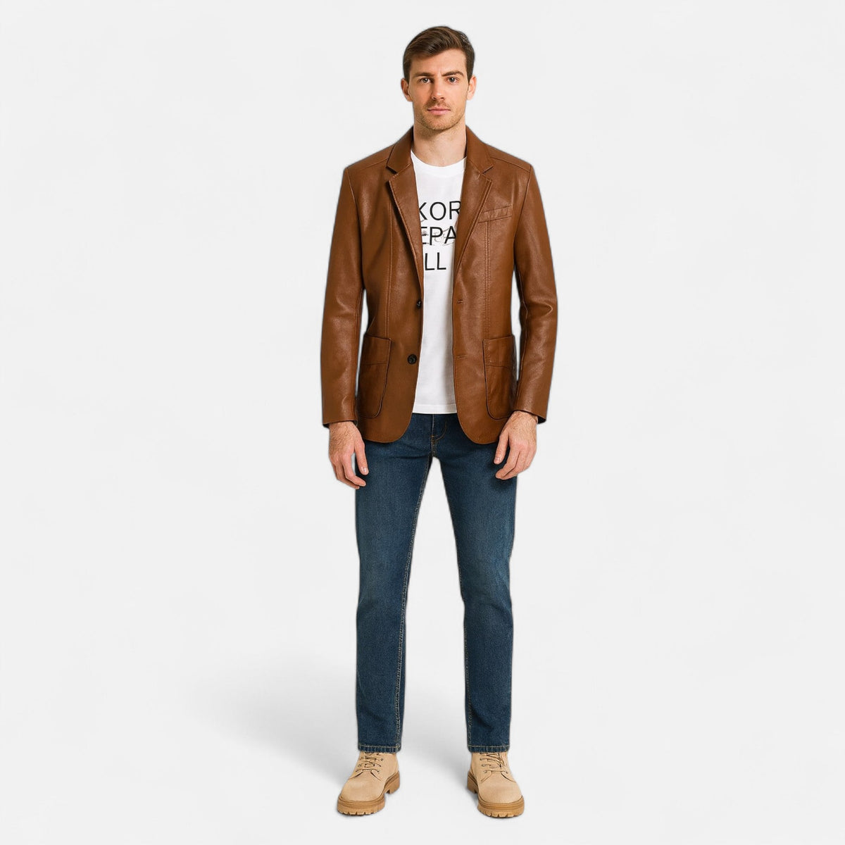 Men's Jacket Style — Chestnut
