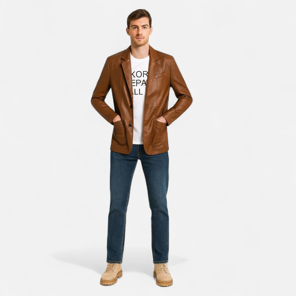 Men's Jacket Style — Chestnut