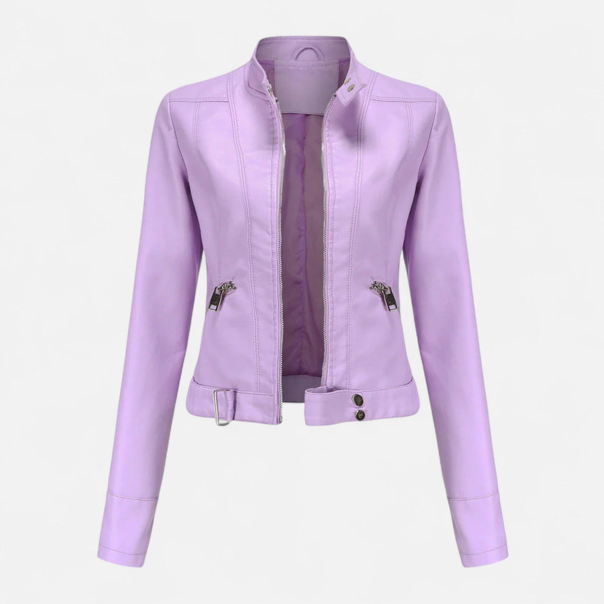 Women's Jacket Classic Refined Style — Purple