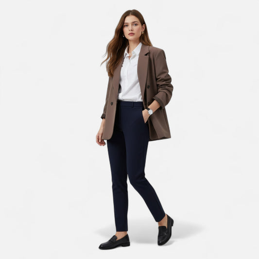 Women's Oversized Blazer Timeless Refined Style — product view