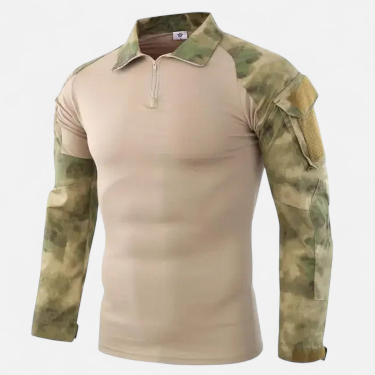Men's Military Style Shirt — Army Green