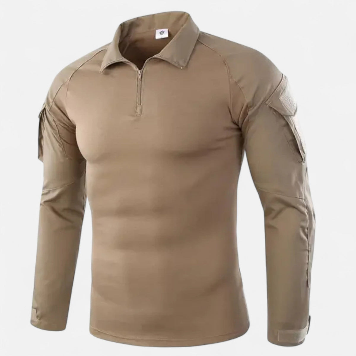 Men's Military Style Shirt — Army Green
