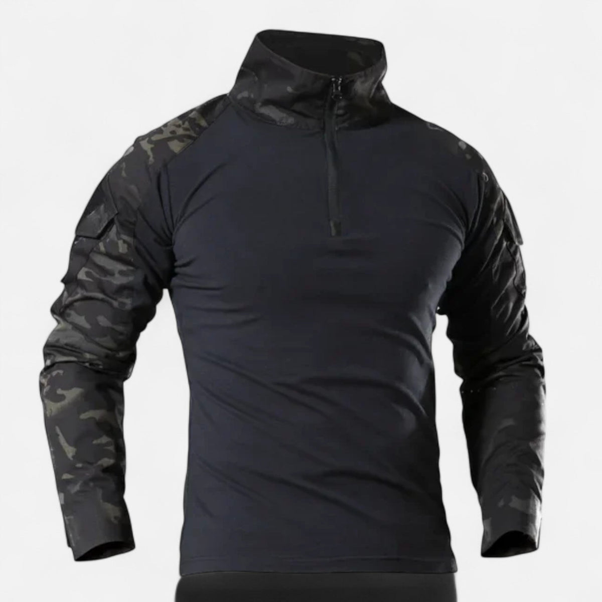 Men's Military Style Shirt — Army Green