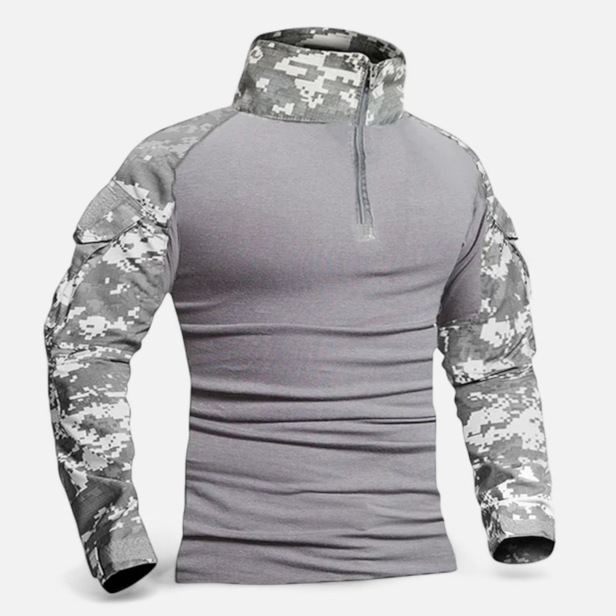 Men's Military Style Shirt — Army Green